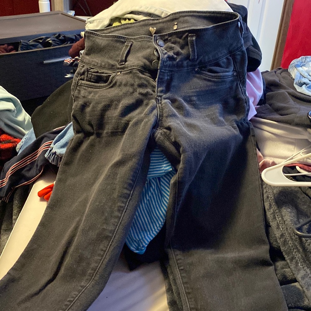 black jeans